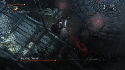 The Witch of Hemwick Bloodborne Double boss fight