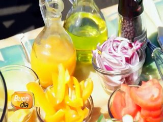 Receta: Pinchos de pollo al chipotle