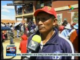 Bolivia participa en masa en los comicios regionales 2015