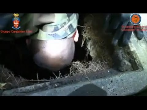 Reggio Calabria - 'Ndrangheta, scoperto bunker per latitanti a Bovalino (24.03.15)