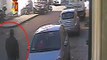 Catania - Rubano un'auto parcheggiata, le immagini (12.03.15)