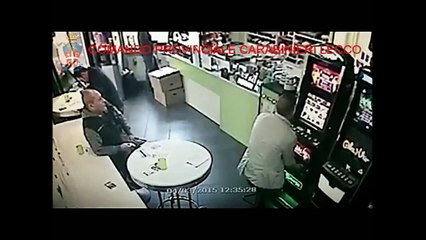 Oggiono (Lc) - Rubavano dai videopoker, arrestati due rumeni (05.03.15)