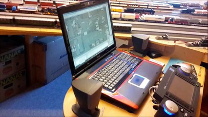 Modelleisenbahn im Bau