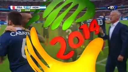 Gol Francia 2 - Honduras 0