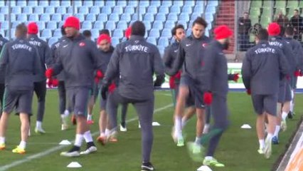 A Milli Takım, Lüksemburg Maçı Hazırlıklarını Tamamladı
