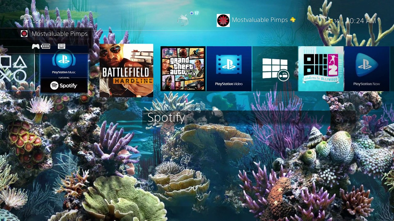Spotify Full TUTORIAL On PS4