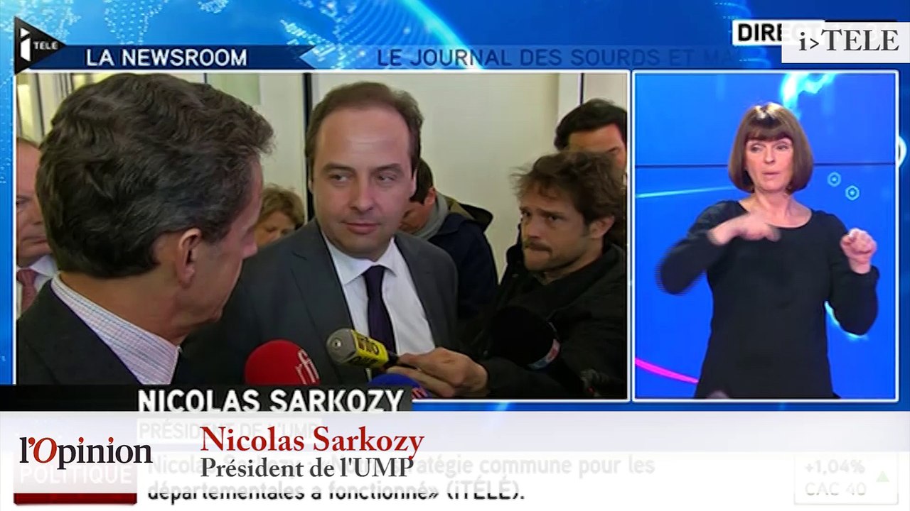 TextO’ : Nicolas Sarkozy : "Cette stratégie de l'union a été plébiscitée"