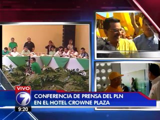 Johnny Araya: “Nuestra meta es alcanzar un millón de votos.”