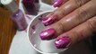 Valentine's Day Water Marble Nail Art Tutorial -nail polish_nail art video_How To Do Nail Art Designs For Short Nail