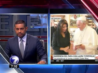 Laura Chinchilla: “Fue un encuentro breve, pero sumamente intenso y provechoso”