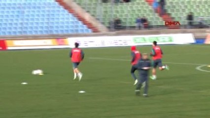 Türkiye A Milli Futbol Takımı, Lüksemburg Maçının Hazırlıklarını Tamamladı