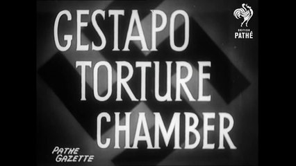 Gestapo Torture Chamber Under Eiffel Tower! Shocking