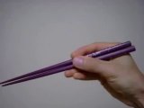 How to hold chopsticks correctly