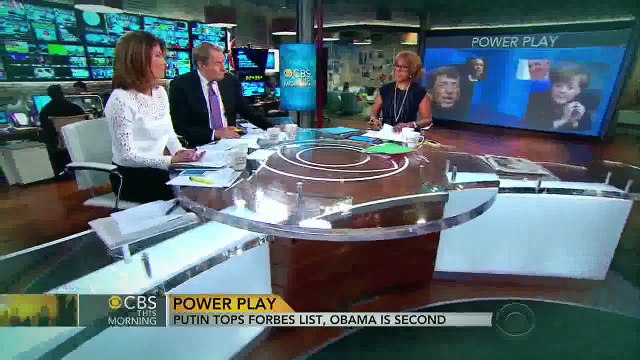 Forbes Worlds Most Powerful People 2013 - With Vladimir Putin Beating Barack Obama To The