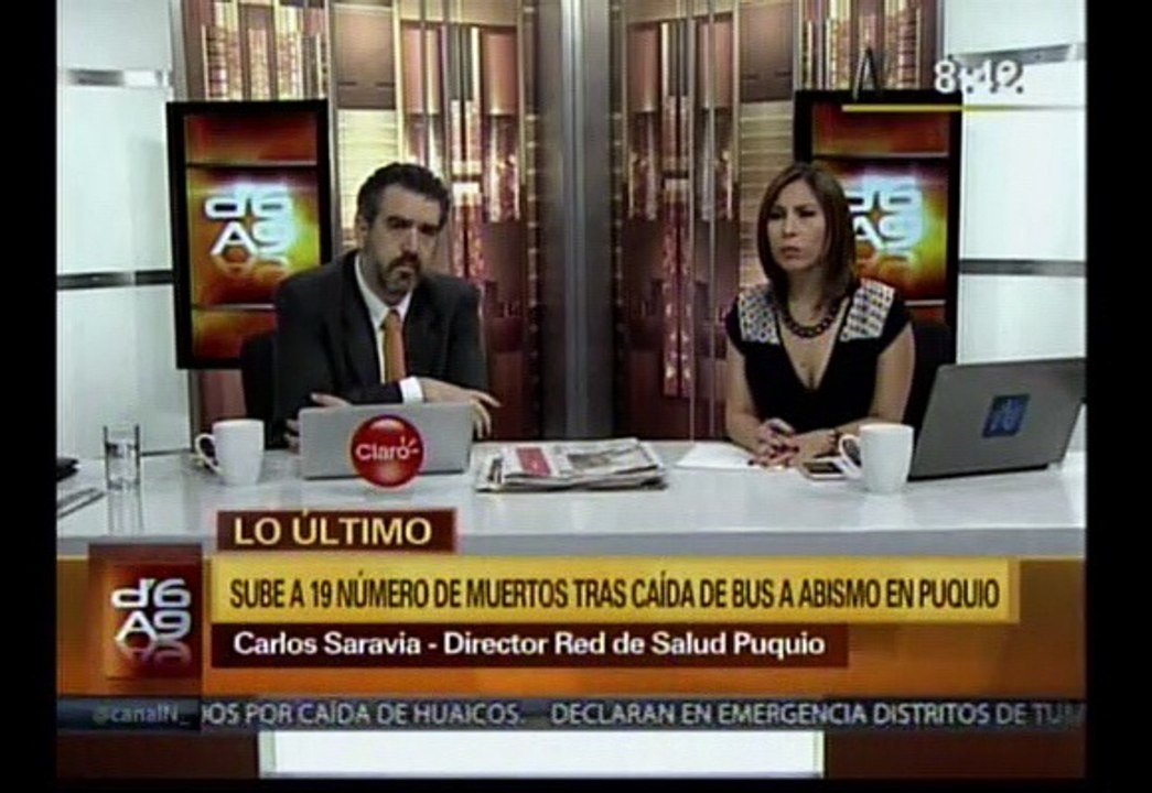 Ayacucho: Al menos 16 muertos por caída de bus a un abismo en Puquio