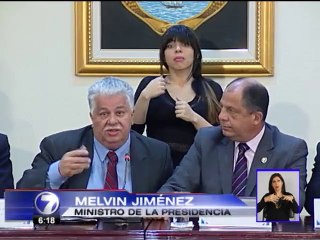 Presidente Solís afirma que Melvin Jiménez no tendrá despacho en el Congreso
