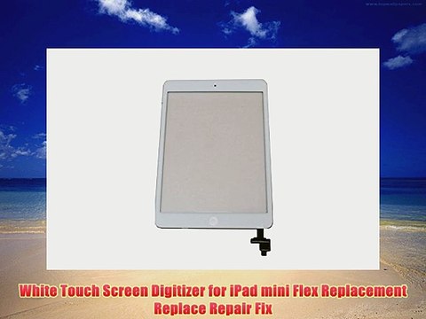 White Touch Screen Digitizer for iPad mini Flex Replacement Replace Repair Fix