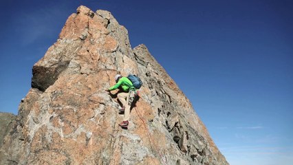 Olan voie Escarra, extrait du film "Valgaudemar, un siècle d'alpinisme" de Laurent Vincent