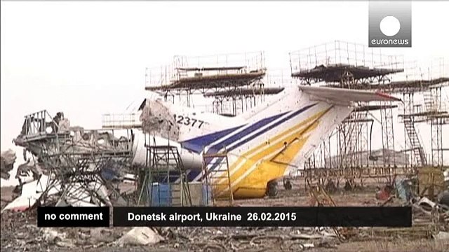 Separatists find bodies of dead Ukrainian soldiers at airport - no comment