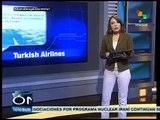 Avión de Turkish Airlines aterriza de emergencia por amenaza de bomba