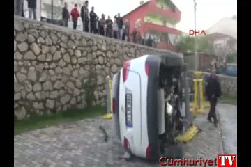Çocuk parkına uçtu