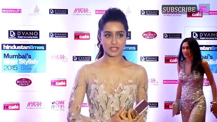 Shraddha Kapoor   HT Most Stylish Awards 2015