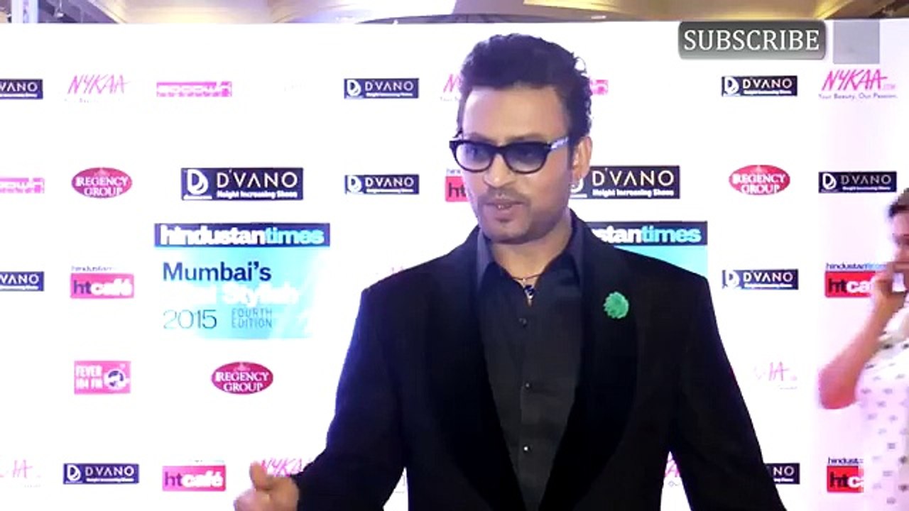 Irrfan Khan   HT Most Stylish Awards 2015