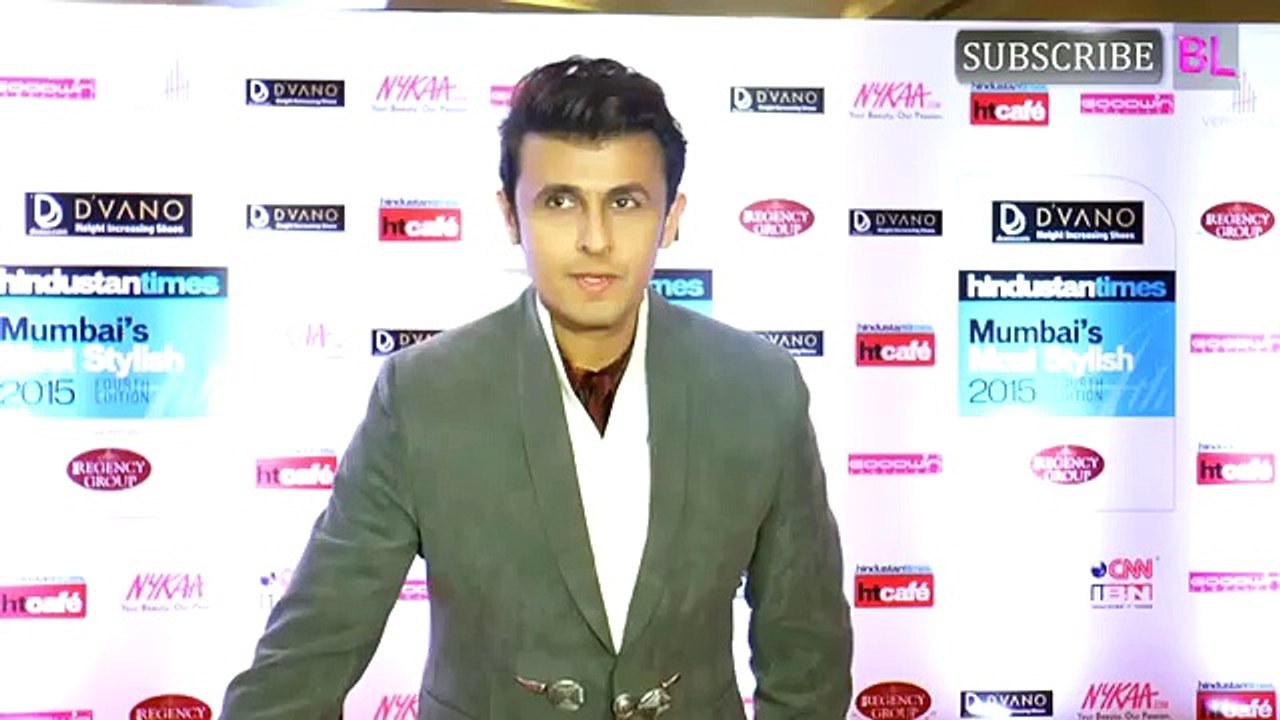 Sonu Nigam   HT Most Stylish Awards 2015