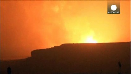 Yemen: Air strike kills at least 40 people at camp, say aid workers