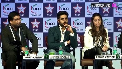 Abhishek Bachchan At Curtain Raiser Of FICCI Frame 2015   Part 2