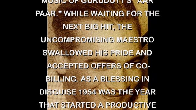 DR. NAG RAO PRESENTS O.P. NAYYAR'S MANGU: ZARA PYAR KARLE BAABU