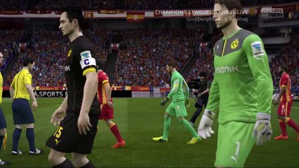 FIFA 15 : Champions-League 2014/15 : Galatasaray SK - Borussia Dortmund : 1. Halbzeit