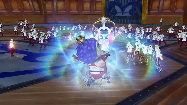 One Piece : Pirate Warriors 3 - Ivankov, Lucci, Magelan, Moria, Shanks et Tashigi en action