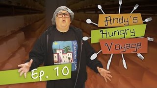 Andy Milonakis and the Cheese Factory! - Andy’s Hungry Voyage | Ep 10