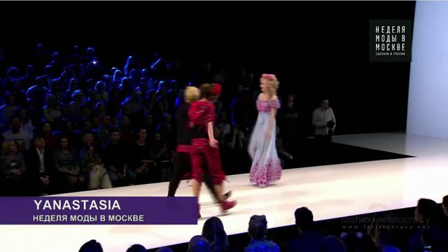 Светлана Разина - модель. На показе Янастасии.Неделя моды в Москве.26.03.2015