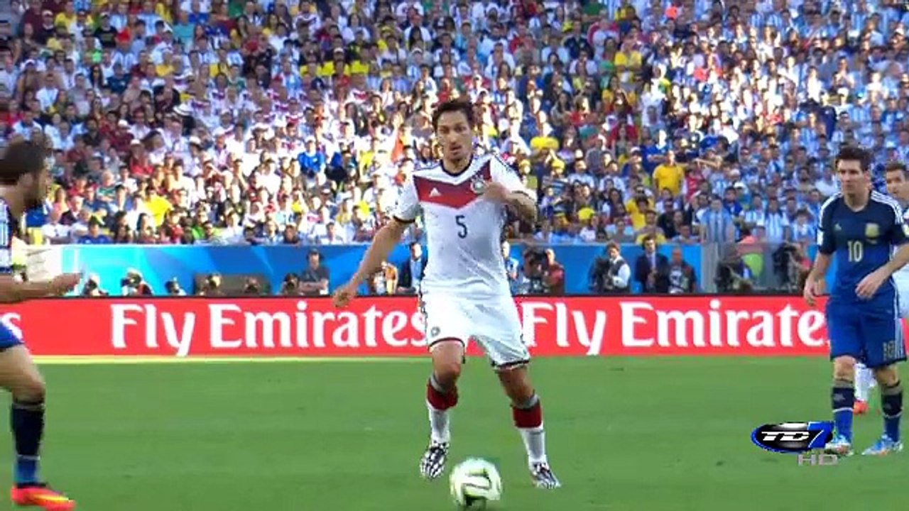 Alemania y Argentina empatan a cero en la final
