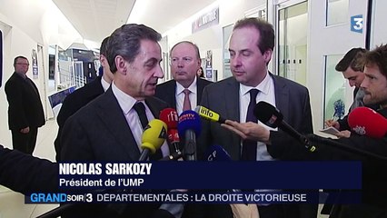 La droite savoure son succès aux départementales