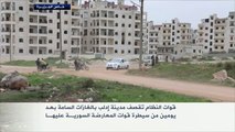 قوات النظام تقصف مدينة إدلب بالغازات السامة