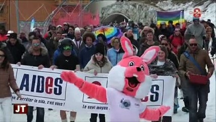 La première gay pride en montagne à Tignes