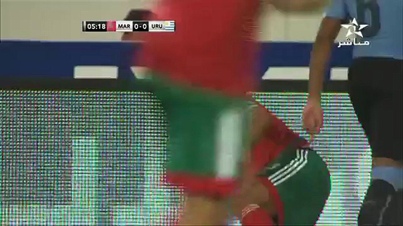 التسجيل الكامل لمباراة المغرب 0 - 1 الأوروغواي...
