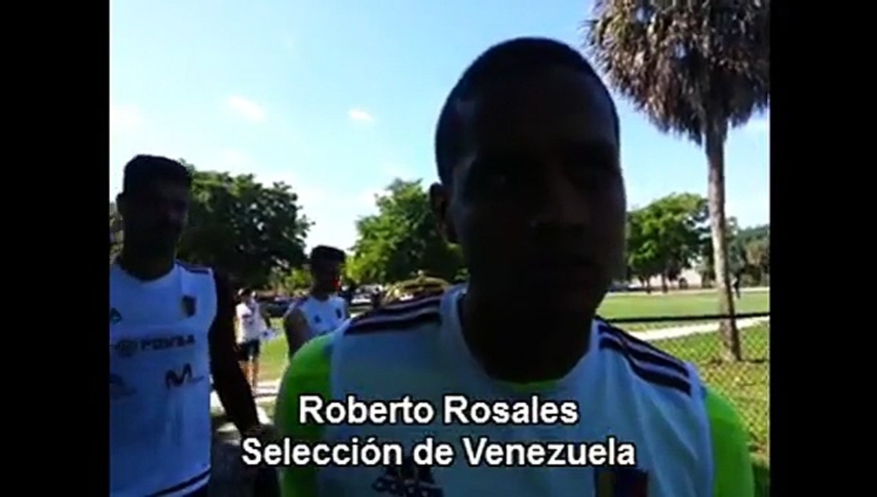 Venezuela entrenó y definió once para amistoso ante Perú