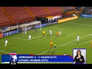 Herediano 4 - Valencia 2