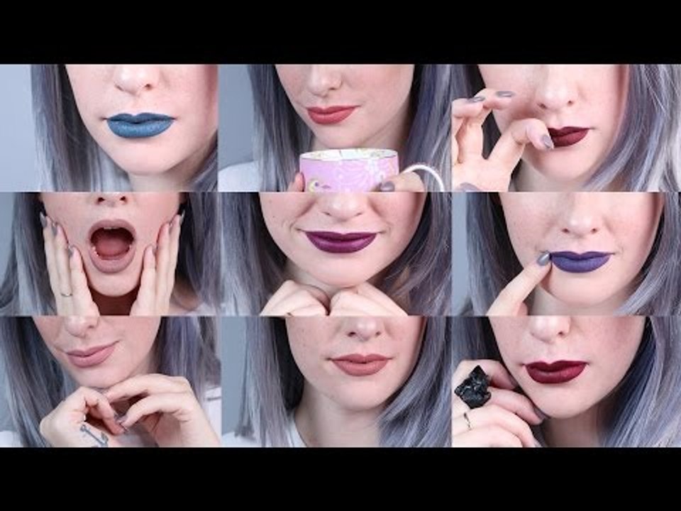 LA Splash Liquid to Matte Lip Swatches