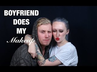 Boyfriend Does My Makeup (FINALLY!!!)- JkissaMakeup