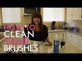 How to CLEAN your Brushes | Jamie Greenberg Makeup