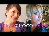 Kaley Cuoco Blue Twiggy Look | Jamie Greenberg Makeup