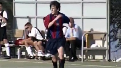 The Magic of the Young Lionel Messi   La Masia