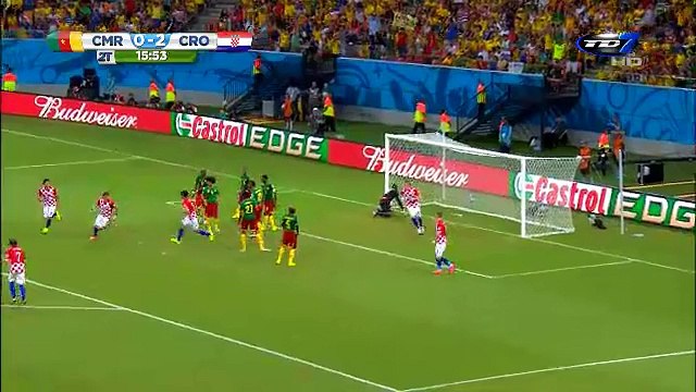 Gol: Croacia 3 - 0 Camerún