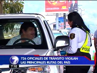 Más de 700 oficiales cuidarán el regreso de vacacionistas a la capital