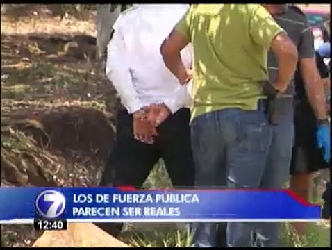 OIJ investiga procedencia de uniformes de Fuerza Pública en banda de asaltantes